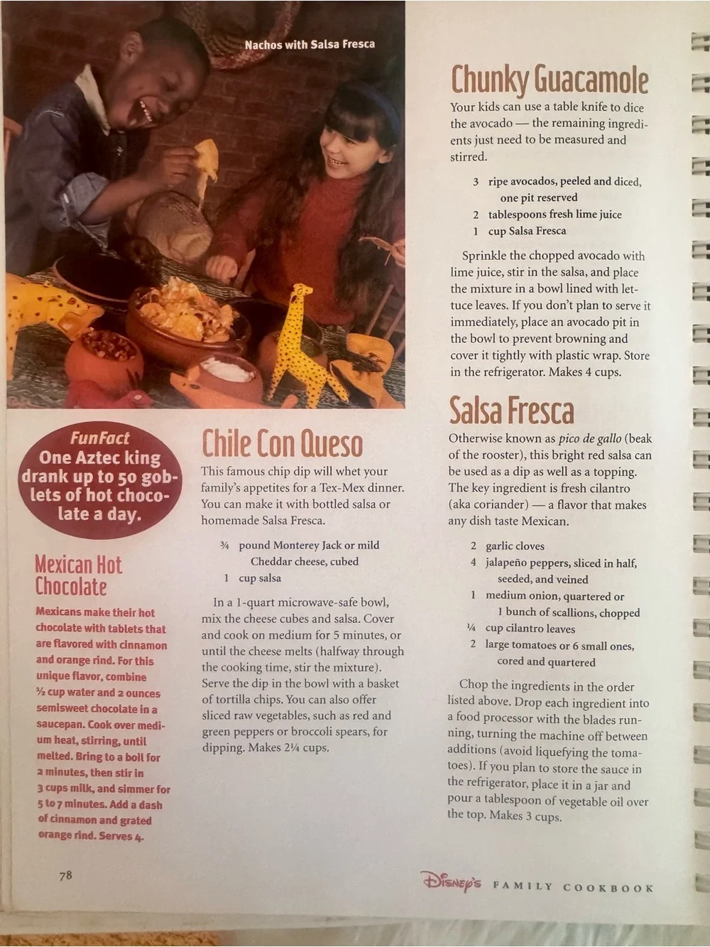 🍓6/$15🍓 Vintage 1996 Disney Family Cookbook